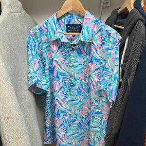 Mens simply southern beach shirt